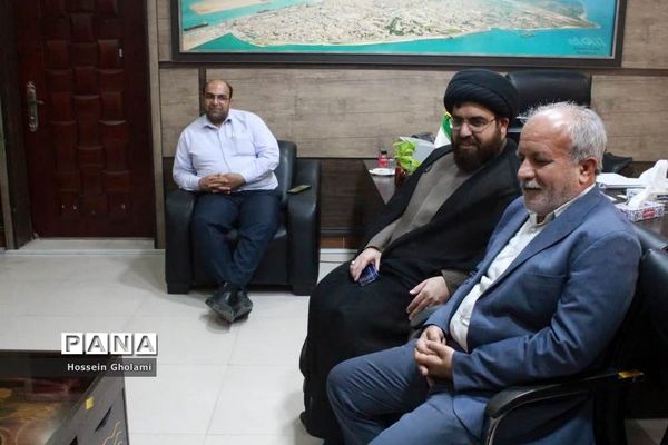 دیدار معاون سیاسی، امنیتی استانداری بوشهر با رئیس دانشگاه فرهنگیان استان بوشهر