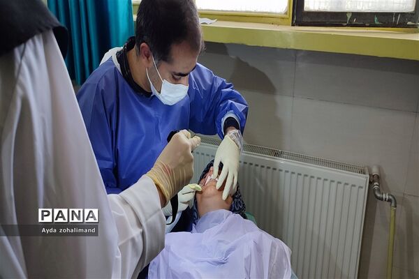 اردوی جهادی پزشکی در انجم‌آباد شهرستان رباط کریم