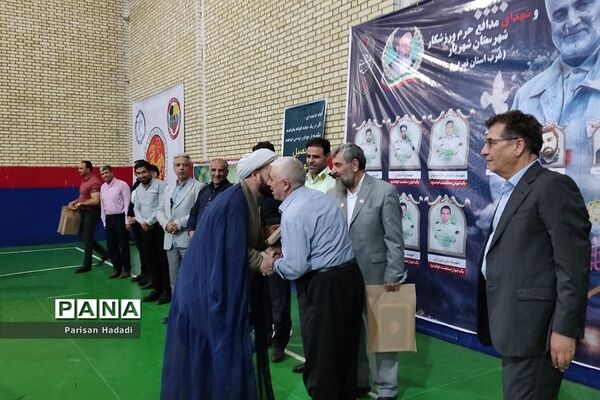آیین رونمایی از یک کار فرهنگی ورزشی بزرگ در شهرک وائین شهرستان شهریار