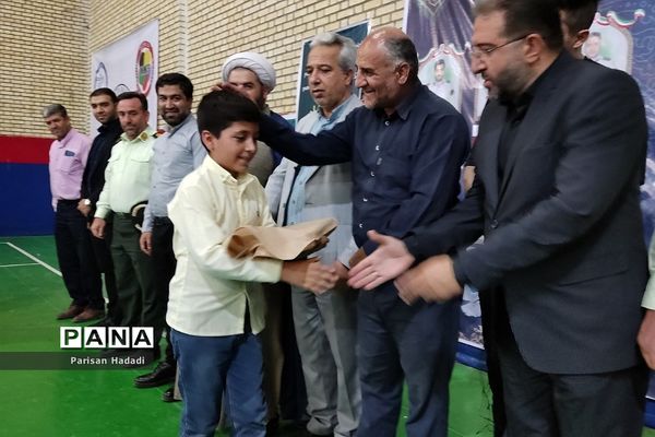 آیین رونمایی از یک کار فرهنگی ورزشی بزرگ در شهرک وائین شهرستان شهریار