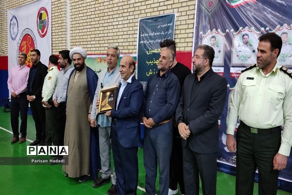 آیین رونمایی از یک کار فرهنگی ورزشی بزرگ در شهرک وائین شهرستان شهریار