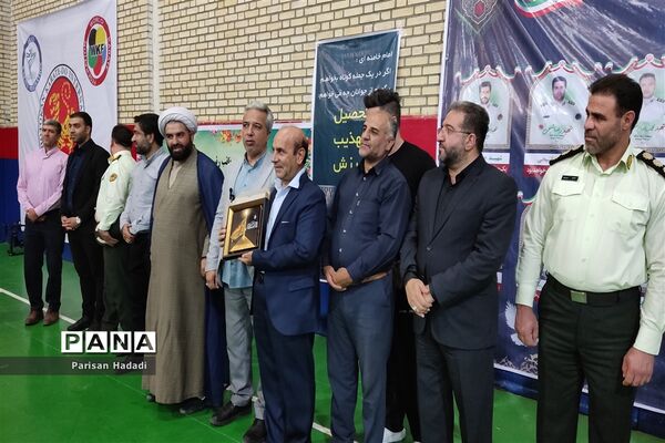 آیین رونمایی از یک کار فرهنگی ورزشی بزرگ در شهرک وائین شهرستان شهریار