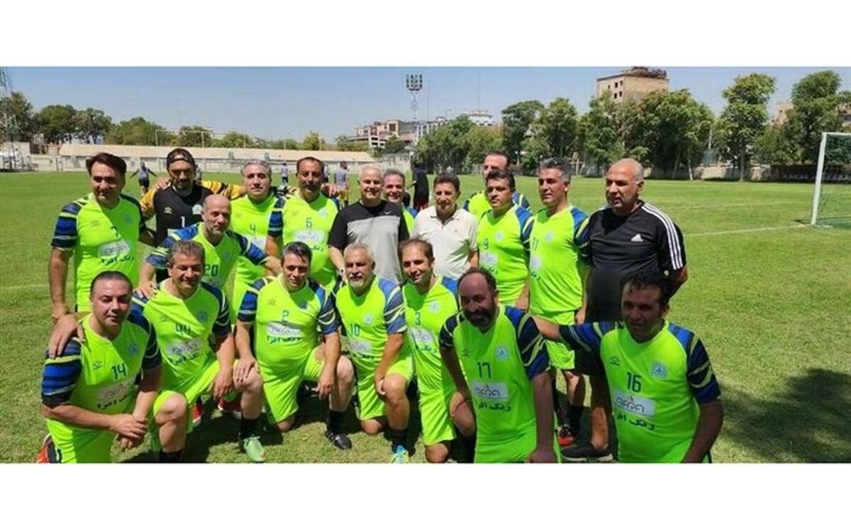 قلعه‌نویی نظاره‌گر جدال پیشکسوتان راه‌آهن