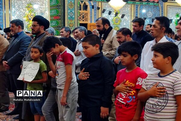 یادواره شهدای مدافع حرم اهل بیت (ع) در کاشمر