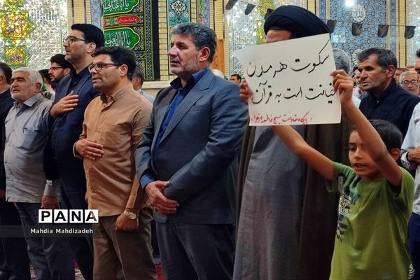 یادواره شهدای مدافع حرم اهل بیت (ع) در کاشمر