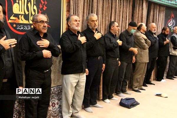 مراسم عزاداری شهادت امام سجاد(ع) در رودهن
