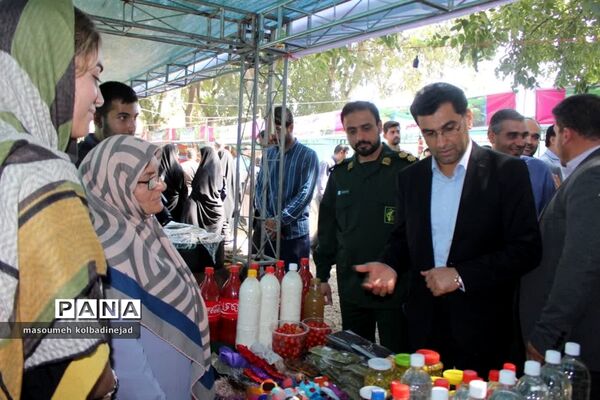 نمایشگاه انجیر، محصولات باغی و صنایع دستی در گلوگاه