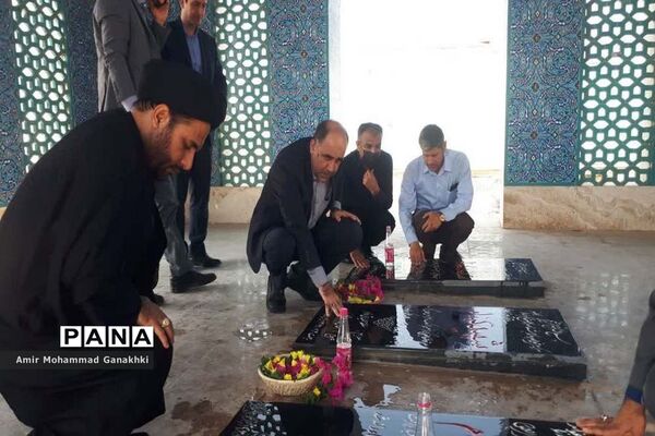 آیین تودیع و معارفه مدیر آموزش و پرورش بندر ریگ