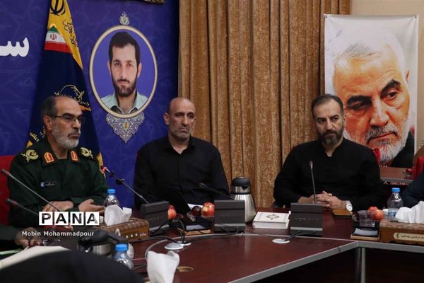 نشست خبری فرمانده سپاه عاشورا