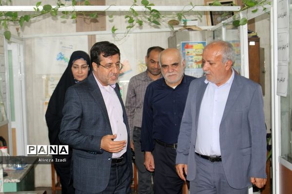 بازدید رئیس دانشگاه فرهنگیان استان بوشهراز سازمان دانش‌آموزی و خبرگزاری پانا استان بوشهر