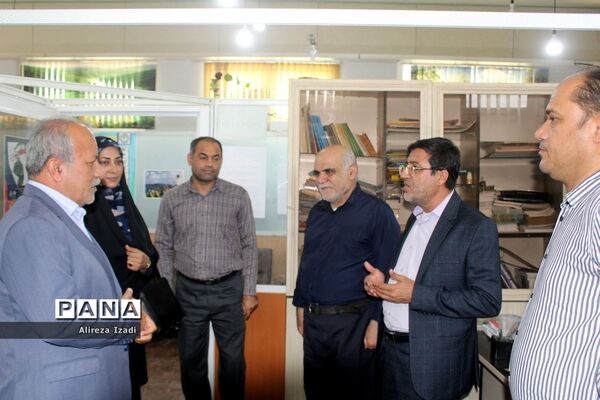 بازدید رئیس دانشگاه فرهنگیان استان بوشهراز سازمان دانش‌آموزی و خبرگزاری پانا استان بوشهر