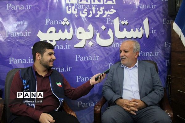 بازدید رئیس دانشگاه فرهنگیان استان بوشهراز سازمان دانش‌آموزی و خبرگزاری پانا استان بوشهر