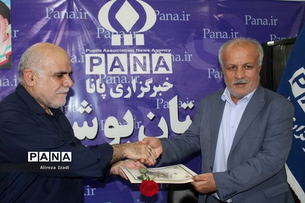 بازدید رئیس دانشگاه فرهنگیان استان بوشهراز سازمان دانش‌آموزی و خبرگزاری پانا استان بوشهر