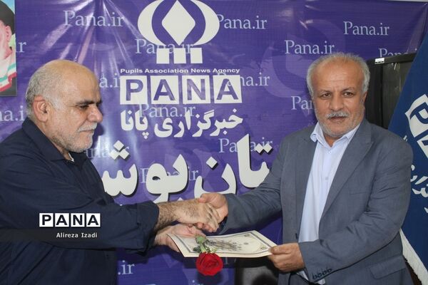 بازدید رئیس دانشگاه فرهنگیان استان بوشهراز سازمان دانش‌آموزی و خبرگزاری پانا استان بوشهر