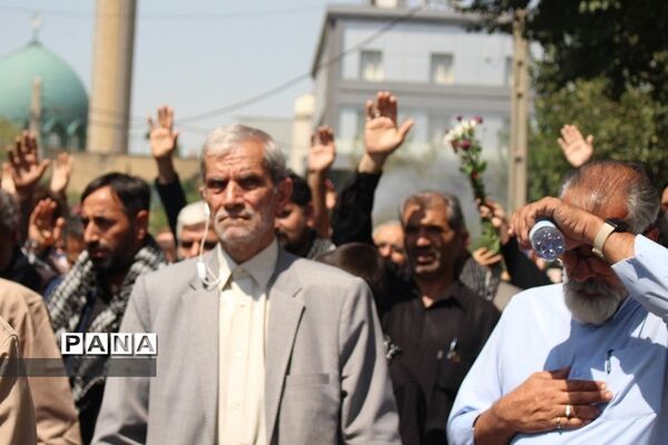 تشییع و تدفین  شهید گمنام دانش‌آموز در اداره کل آموزش و پرورش شهرستان‌های استان‌تهران