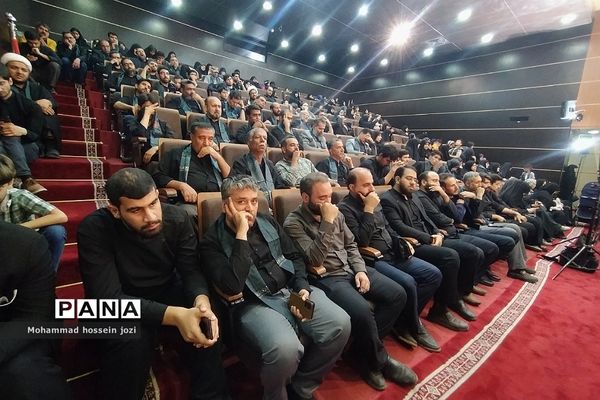 مراسم سوگواره شعر شش ماهه در قم