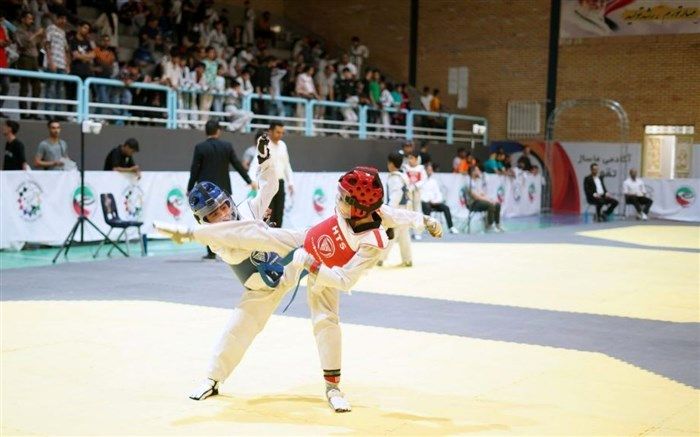 ‌آغاز مسابقات تکواندو نونهالان کشور در نجف‌آباد اصفهان