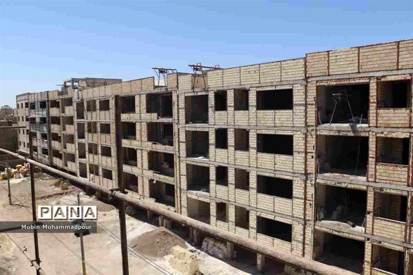 بازدید از پروژه‌ نهضت ملی مسکن شهرستان میانه