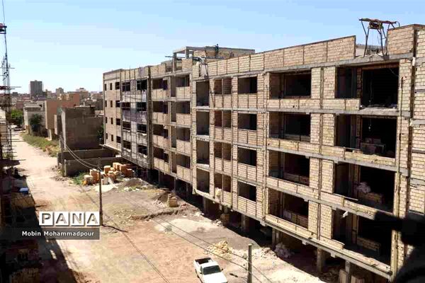 بازدید از پروژه‌ نهضت ملی مسکن شهرستان میانه