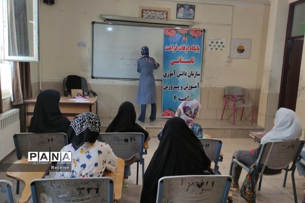 فعالیت دانش‌آموزان در پایگاه‌های تابستانه سازمان دانش‌آموزی فارس