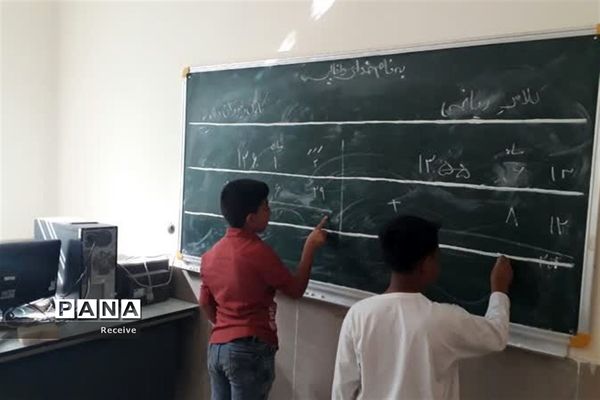 فعالیت دانش‌آموزان در پایگاه‌های تابستانه سازمان دانش‌آموزی فارس