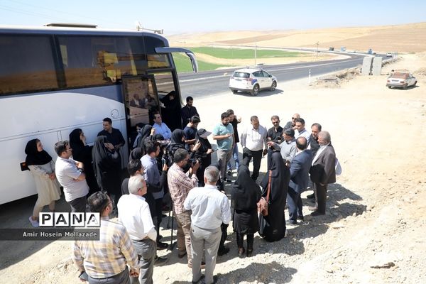 تور خبری بازدید از مسیرهای منتهی به مسیر تردد زائران اربعین حسینی (ع)