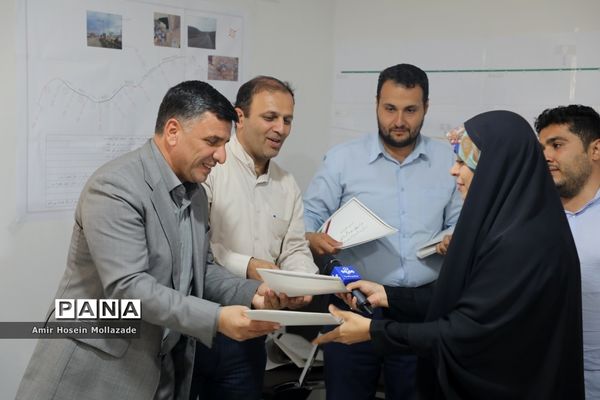 تور خبری بازدید از مسیرهای منتهی به مسیر تردد زائران اربعین حسینی (ع)