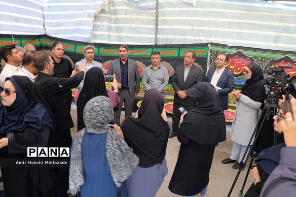 تور خبری بازدید از مسیرهای منتهی به مسیر تردد زائران اربعین حسینی (ع)