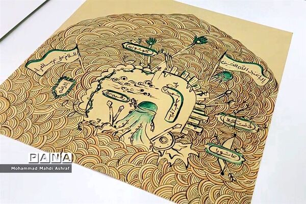 رویداد هنری دختران حسین برای اولین بار در نایین