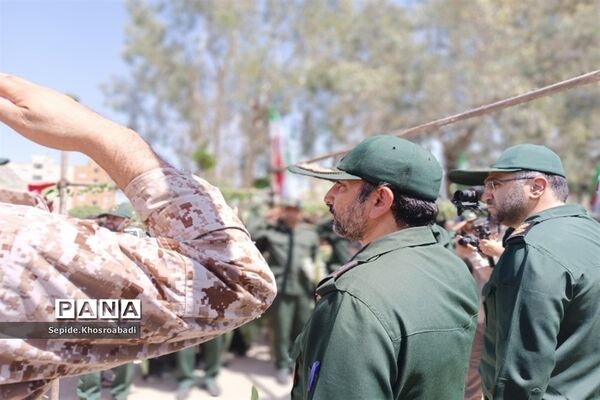 تشییع پیکر شهید گمنام در پاکدشت