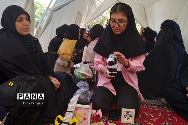 حضور دانش‌آموزان شهرستان قرچک در اردوی مثبت هشتادیا واقع در اردوگاه شهدای مظفر پاکدشت