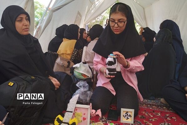 حضور دانش‌آموزان شهرستان قرچک در اردوی مثبت هشتادیا واقع در اردوگاه شهدای مظفر پاکدشت