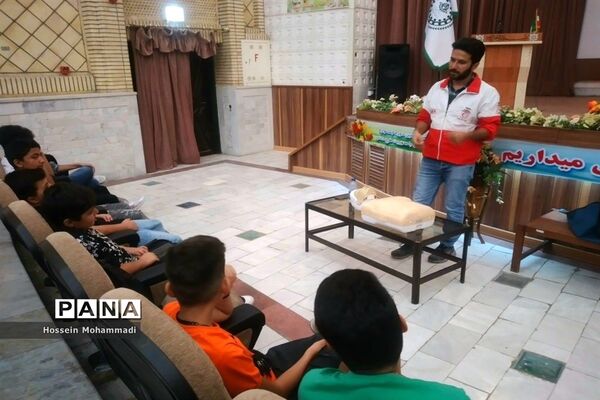 اردو آموزشی، تشکیلاتی سازمان دانش‌آموزی استان مرکزی