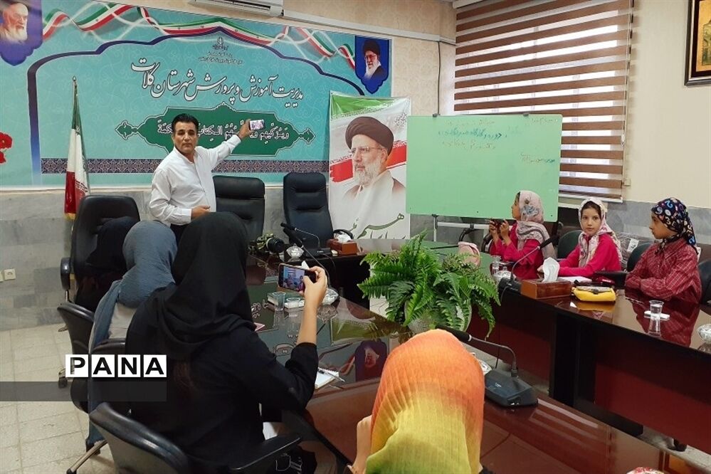 برگزاری کارگاه آموزش عکاسی خبری ویژه دانش‌آموزان خبرنگار پانای شهرستان کلات