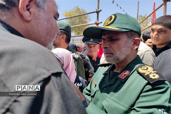 تشییع پیکر مطهر دوتن از شهدای حادثه تروریستی حرم حضرت شاهچراغ(ع)