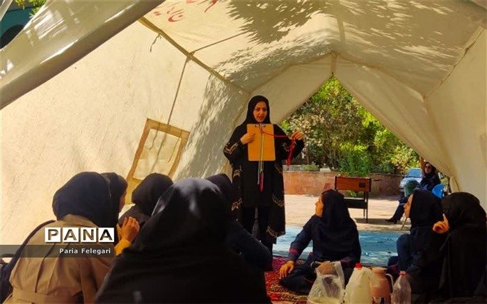 حضور دانش‌آموزان متوسطه اول دختر و پسر شهرستان‌های تهران در اردوهای مثبت هشتادیا/فیلم