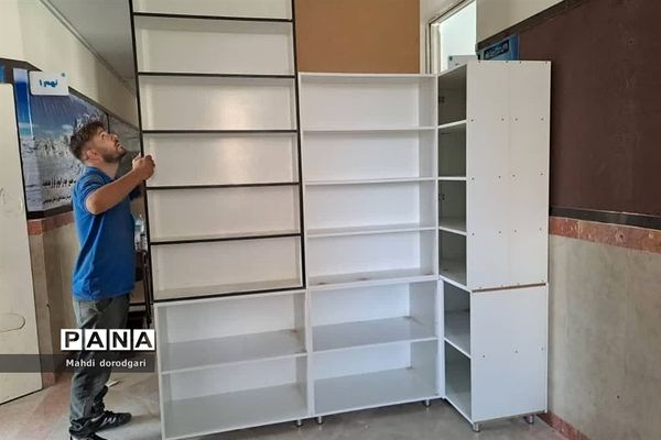 پروژه مهر و روند تجهیز و آماده‌سازی در دبیرستان شهید بهشتی رودهن