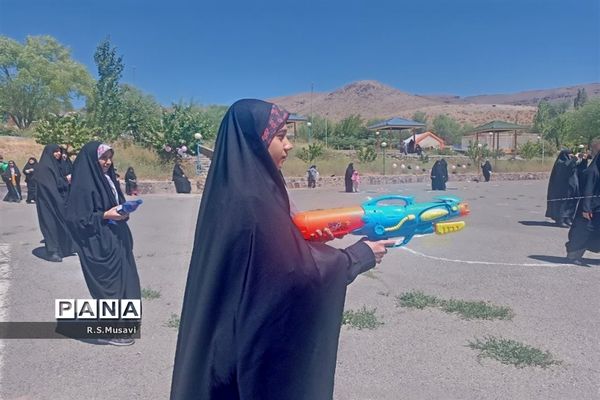 اردوی تربیتی نیلوفرانه در منطقه تفریحی وسف قم