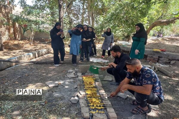 اردوی دانش‌آموزان مثبت هشتادی‌ جوادآباد در اردوگاه شهید مظفر پاکدشت