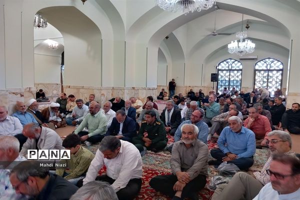 مراسم گرامیداشت شهدای تخریب در کاشمر