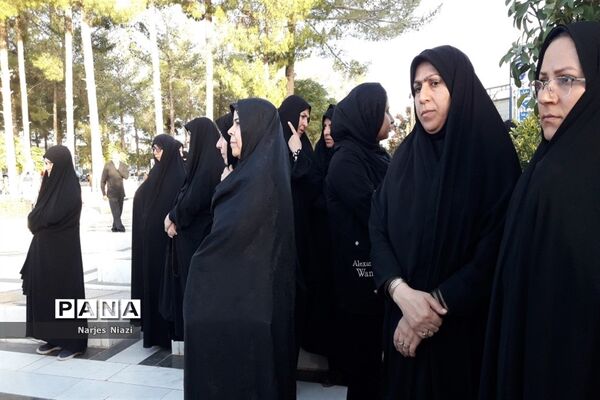 گردهمایی یادگاران شهدای تخریب دوران دفاع مقدس کاشمر