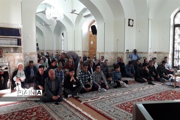 گردهمایی یادگاران شهدای تخریب دوران دفاع مقدس کاشمر