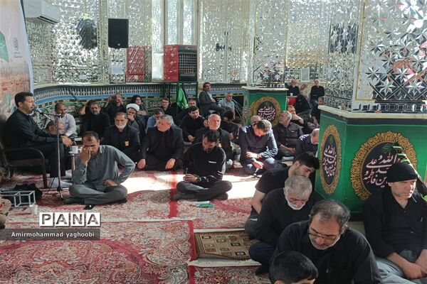 اجتماع عزاداران حسینی در آستان مقدس امامزاده ابراهیم(ع)ملارد