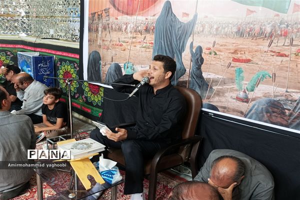 اجتماع عزاداران حسینی در آستان مقدس امامزاده ابراهیم(ع)ملارد