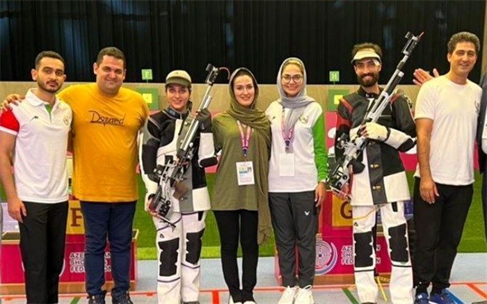 مدال نقره تیراندازی ملی‌پوشان ایران در مسابقات قهرمانی جهان