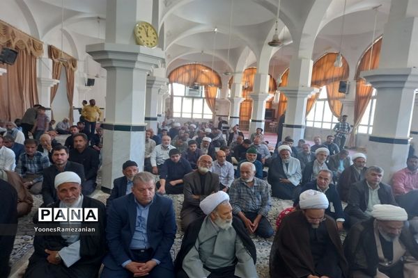 اقامه نماز عبادی سیاسی خلیل‌آباد