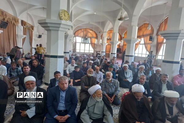 اقامه نماز عبادی سیاسی خلیل‌آباد
