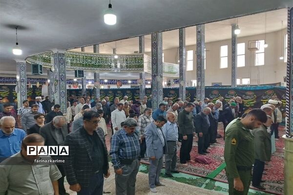 اقامه اولین نماز جمعه ماه صفر در شهرستان فیروزکوه