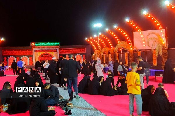 حال و هوای موکب شهدای گمنام شهر اراک