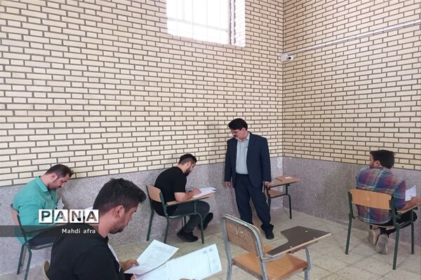 بازدید از حوزه‌های محل برگزاری امتحانات نهایی پایه دوازدهم شهرستان بهبهان